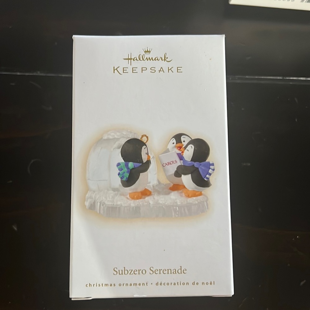 NIB 2009 Hallmark Keepsake Handcrafted Ornament “Subzero Serenade”